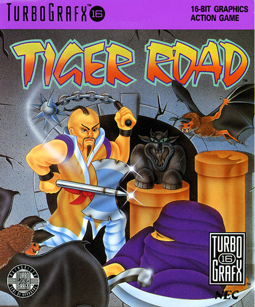 Tiger Road (USA) Box Scan
